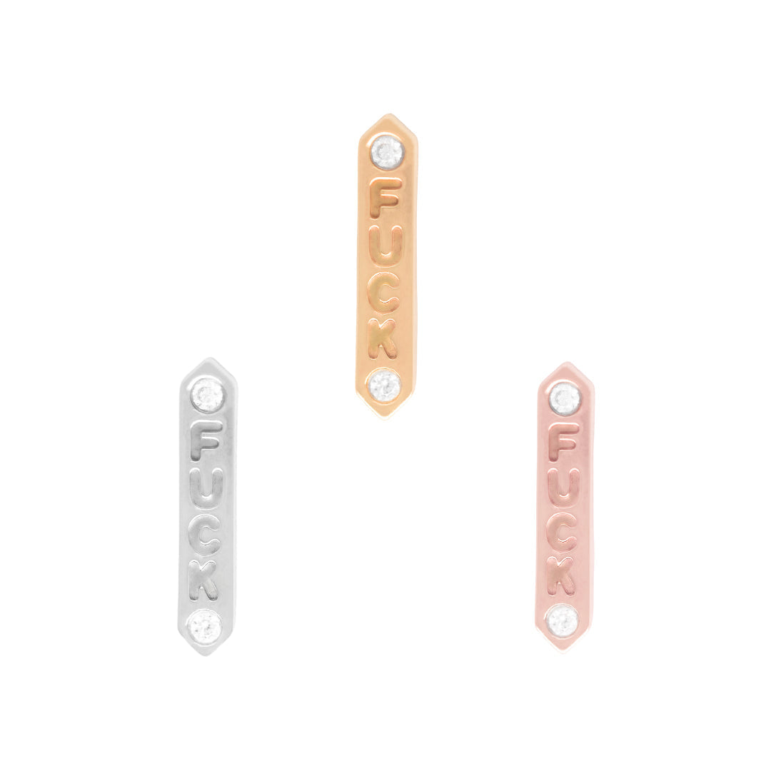 "FUCK" - Diamond - Threadless End