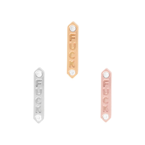 "FUCK" - Diamond - Threadless End