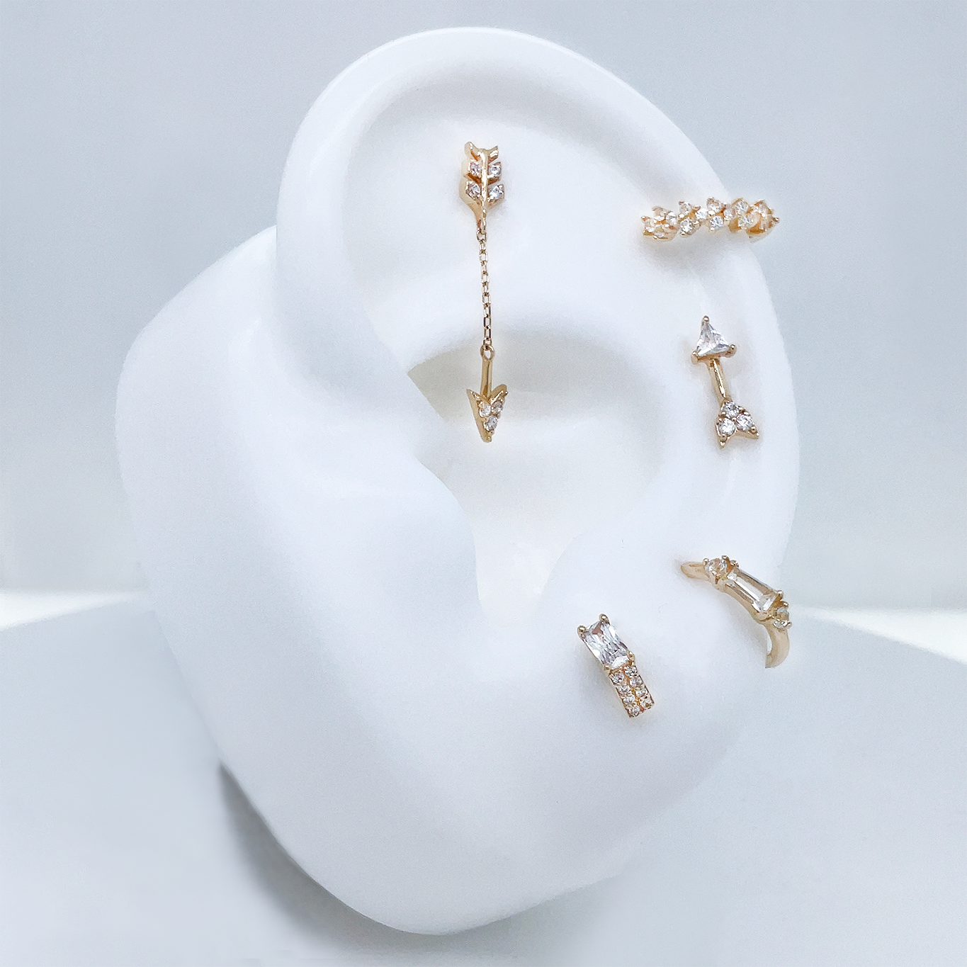 Zandra - CZ - Threadless End