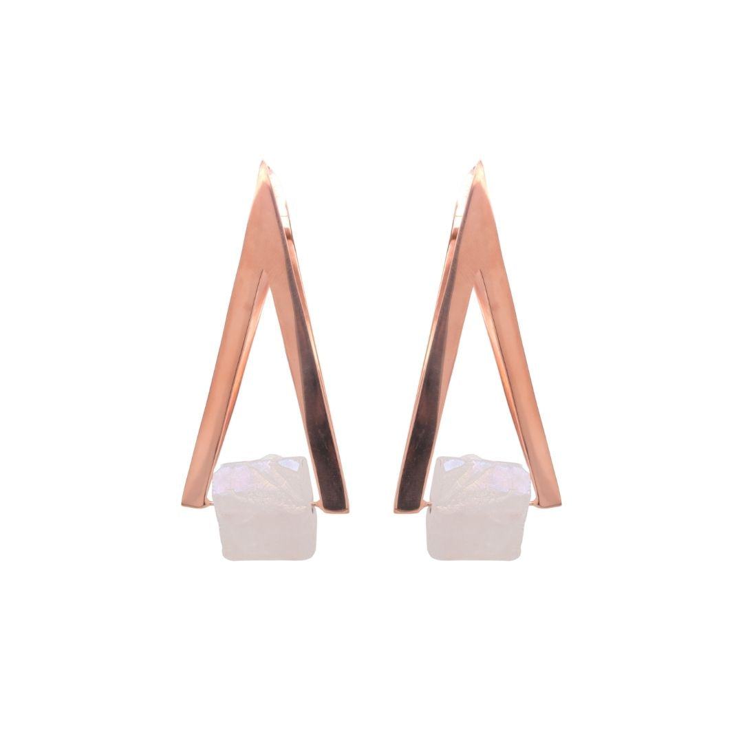 Vida Earrings - Angel Aura - Gold Plated