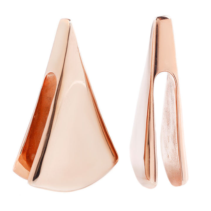 Lourde Weights - Rose Gold Plated