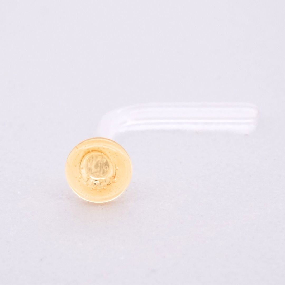 Glass Nostril Retainer - Assorted Colors