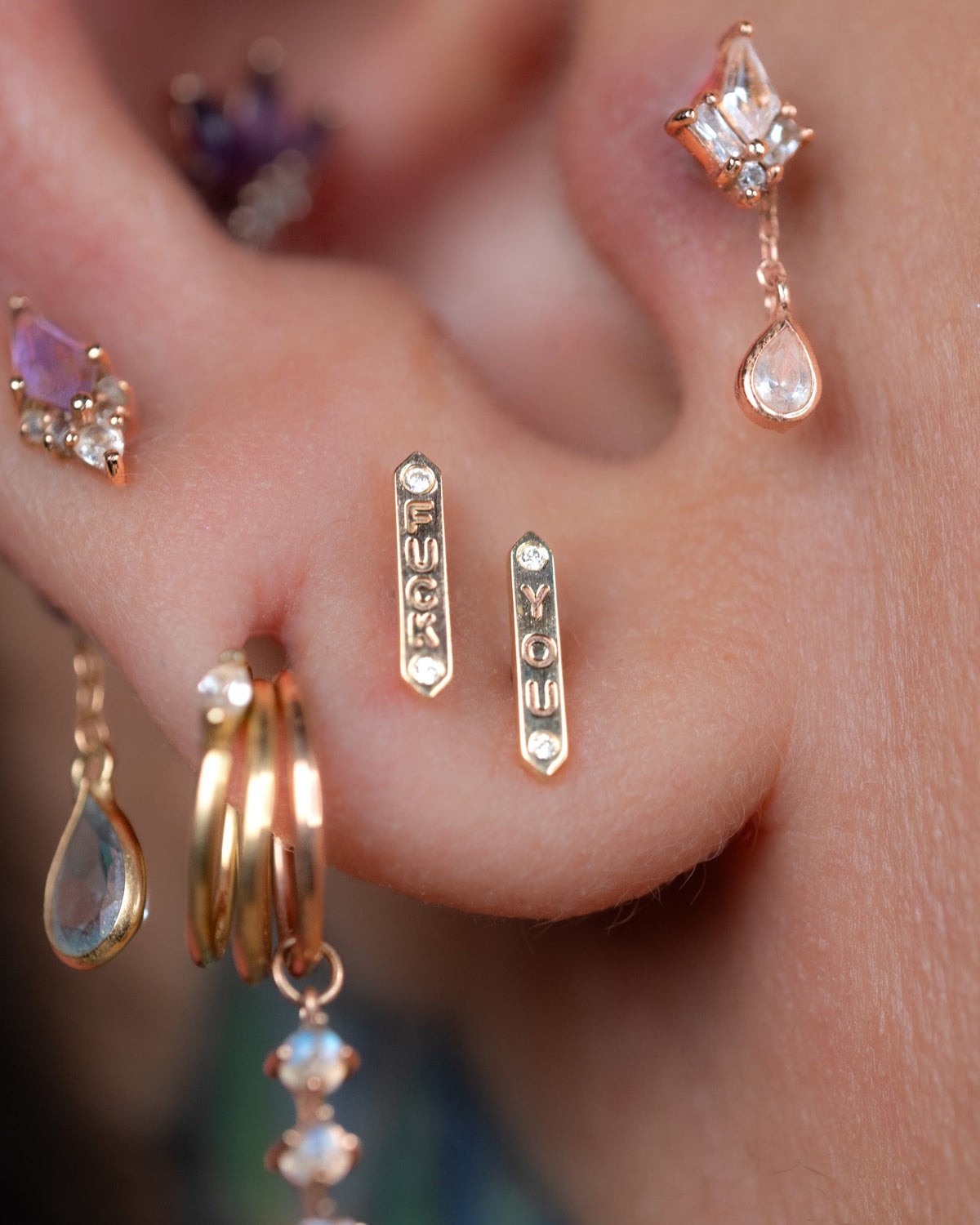 "YOU" - Diamond - Threadless End