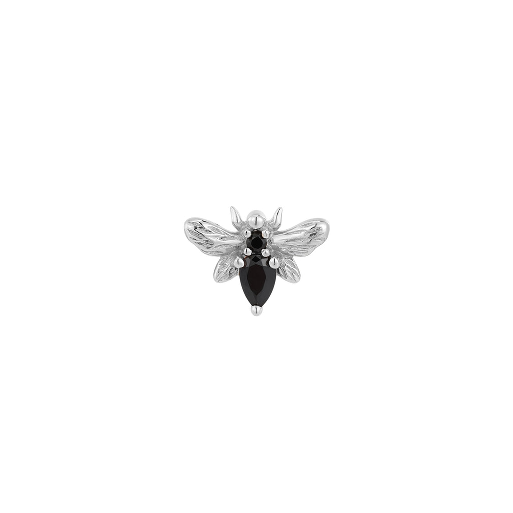 Bee Chic - Black Spinel - Threadless End