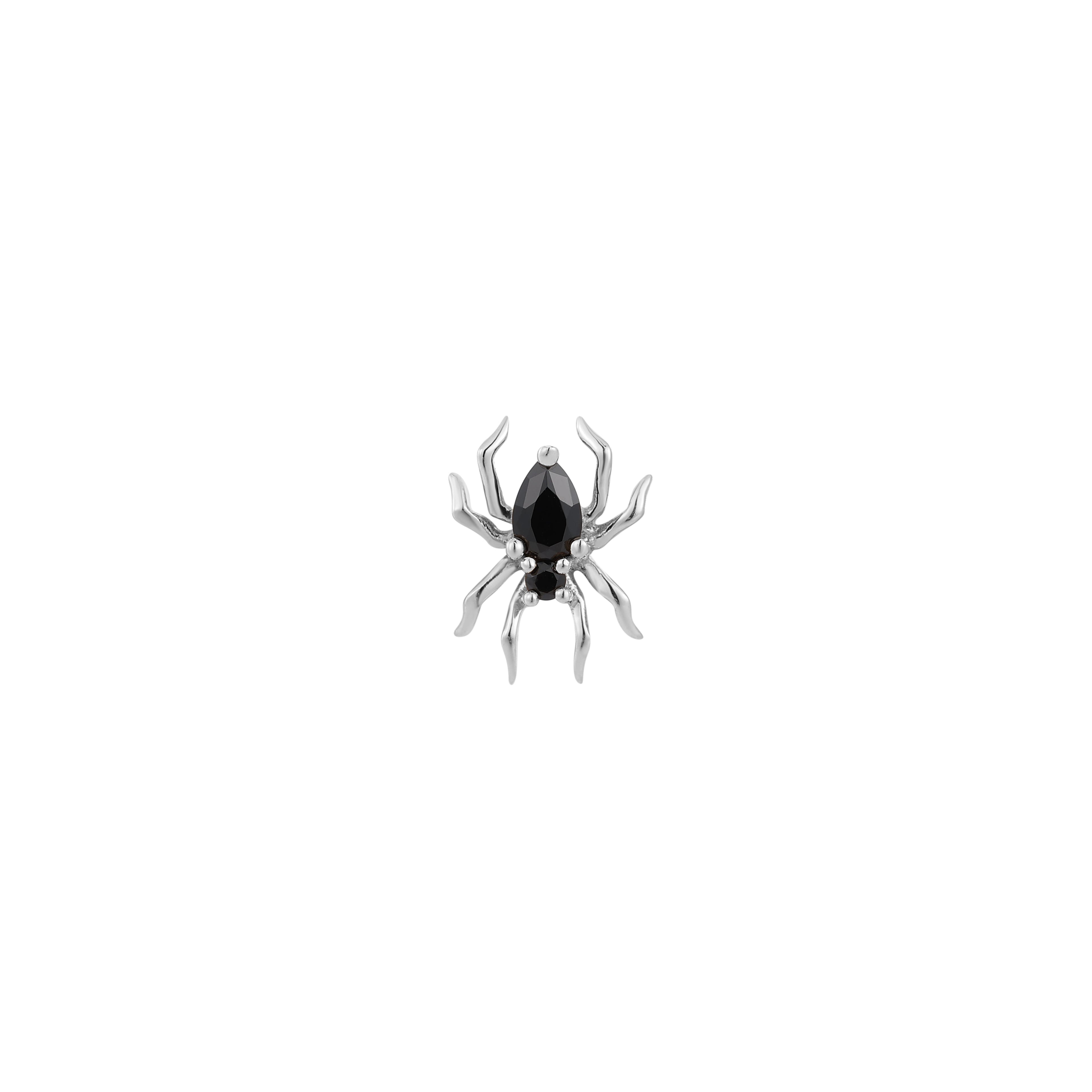 Arachne - Black Spinel - Threadless End