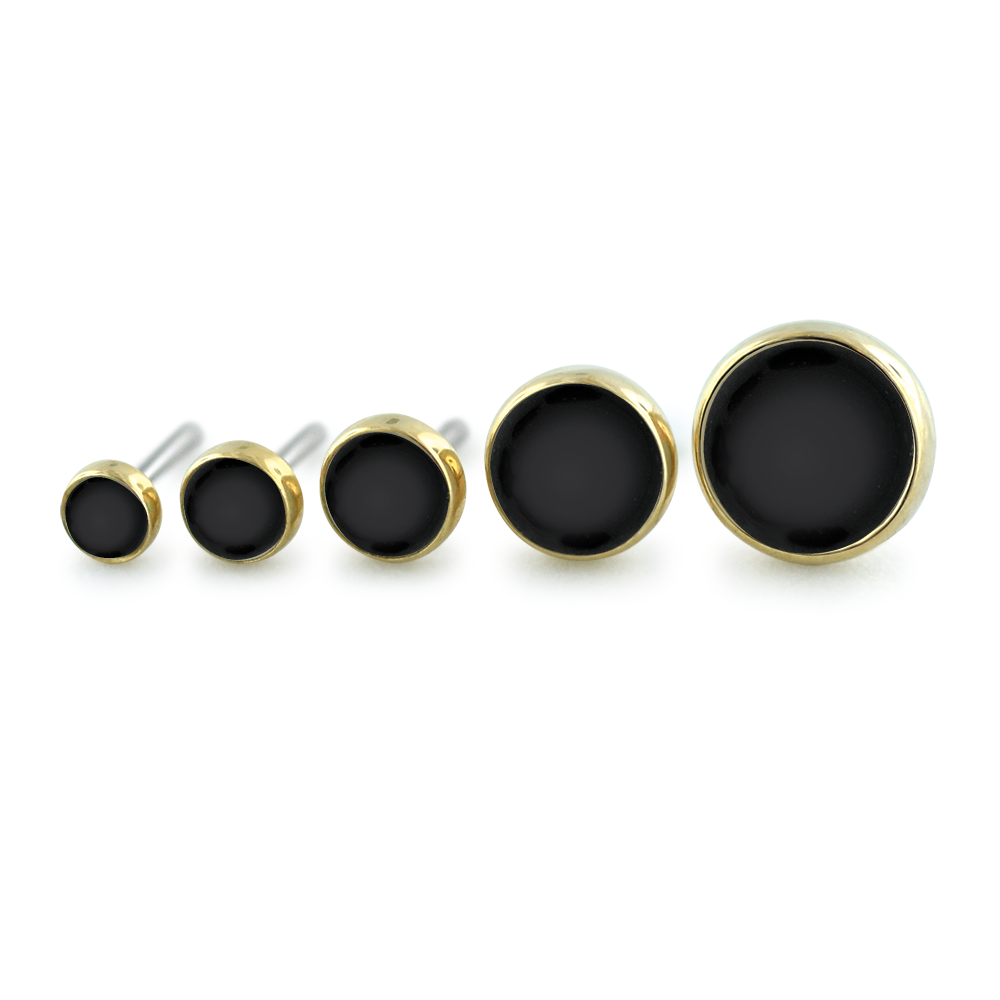 18K Gold Bezel Set Cabochon