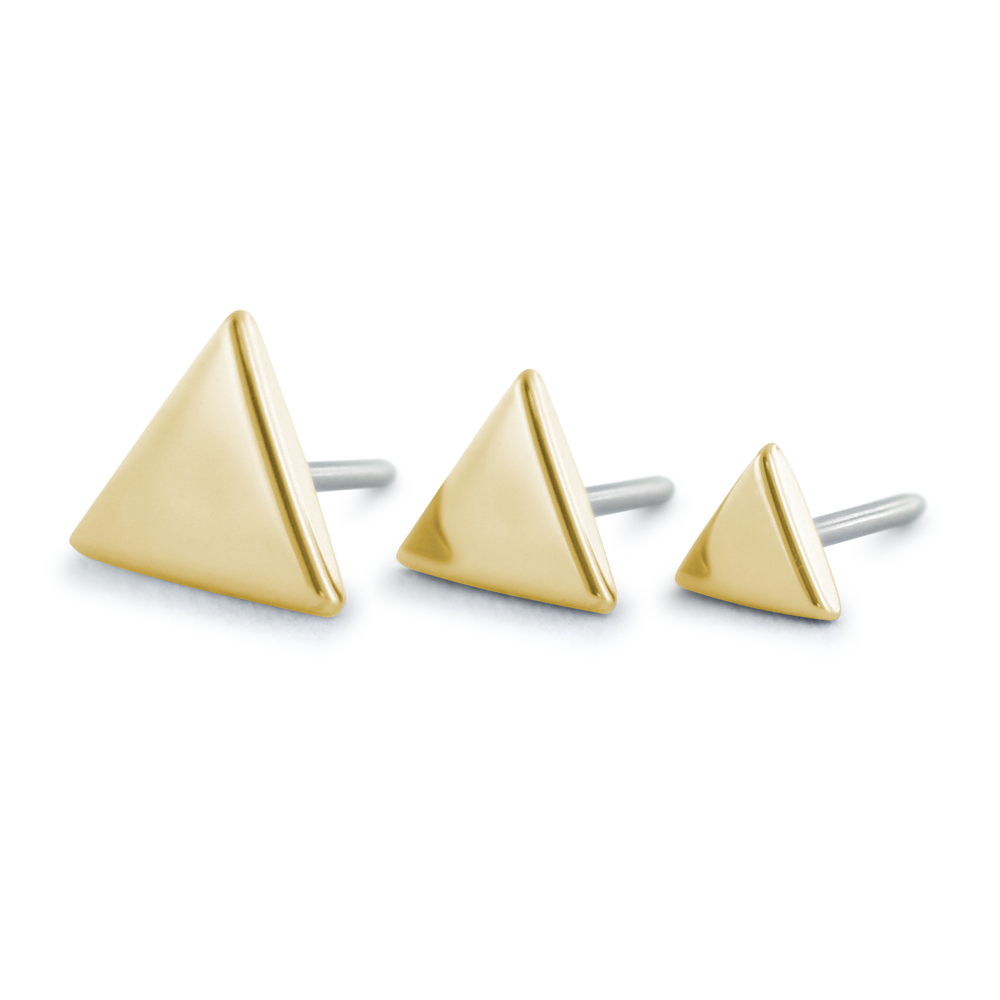 18K Gold Triangle