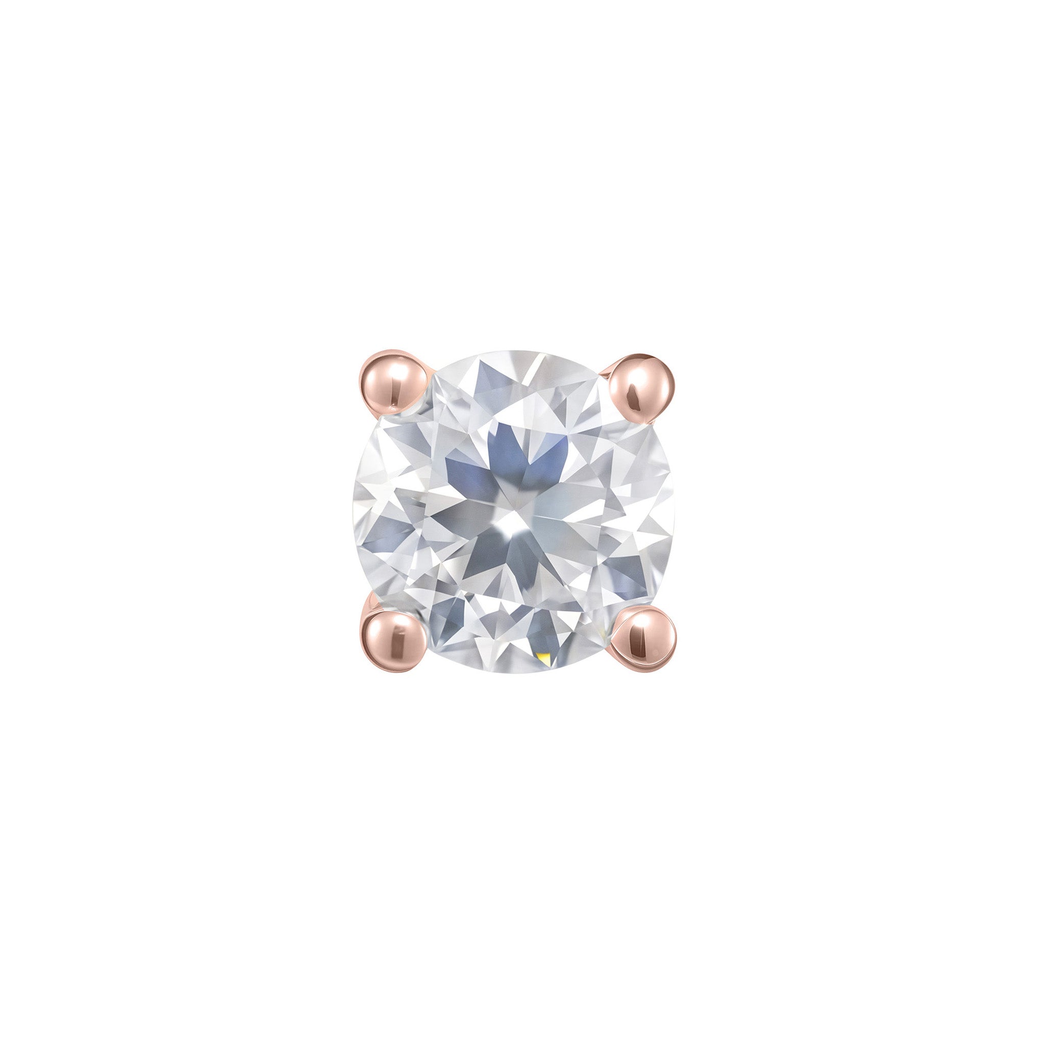 Genuine Moissanite Prong