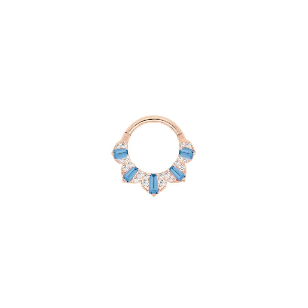 Gilty Pleasure - London Blue Topaz + Diamond - Clicker