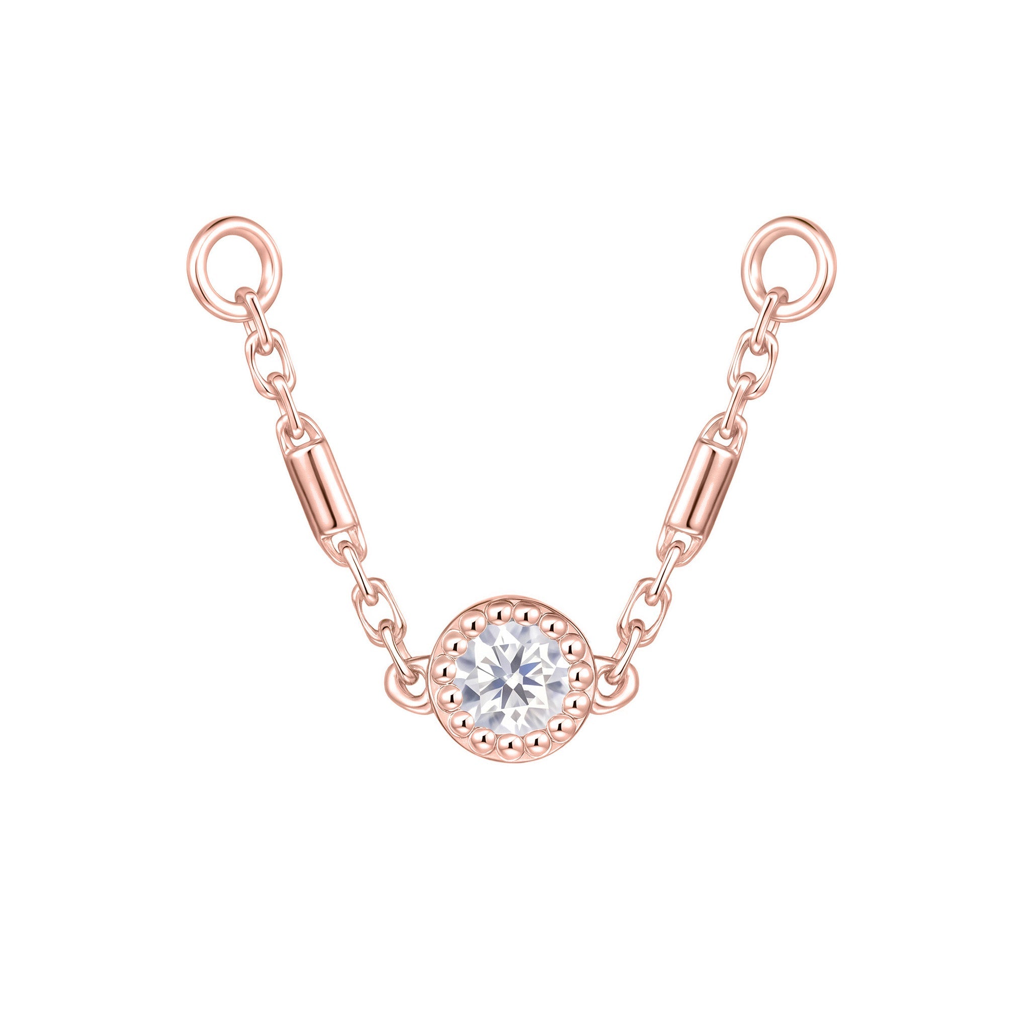 Halolet Chain Rose Gold