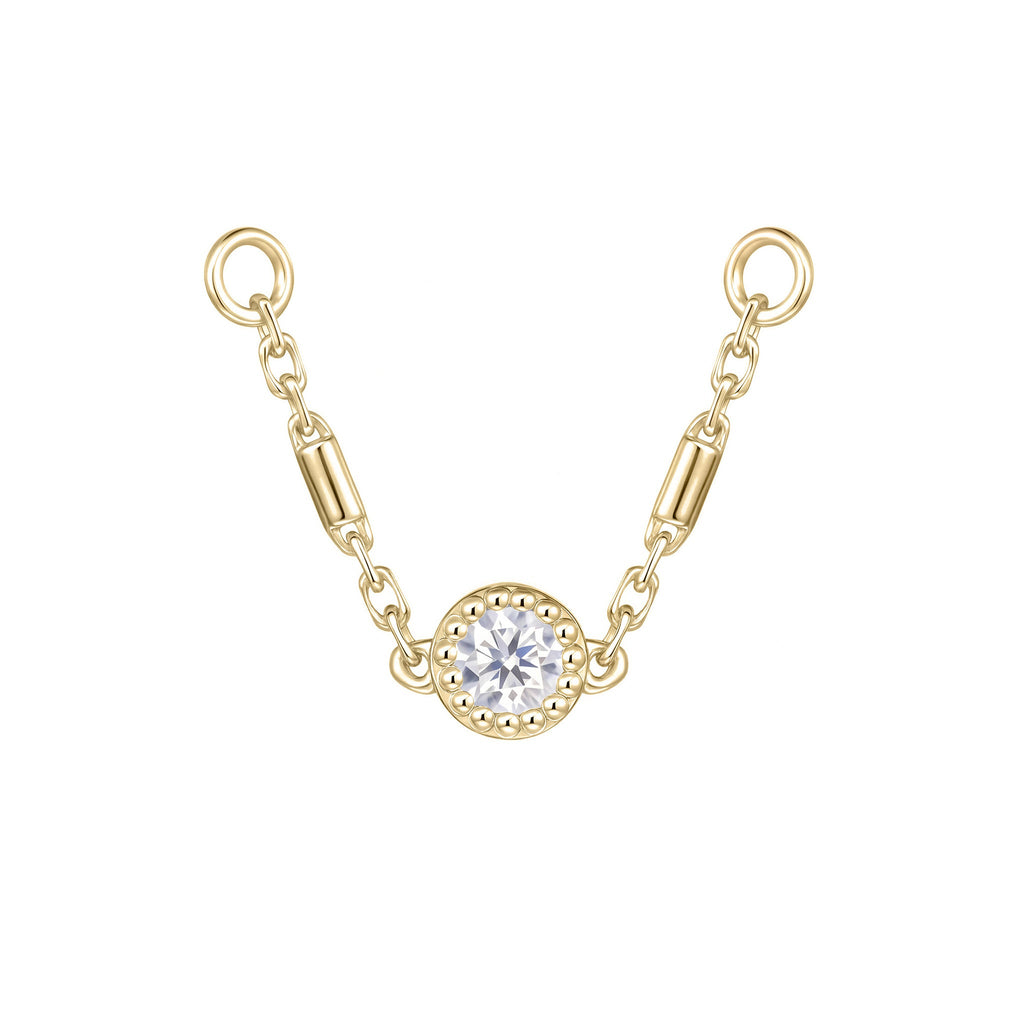 Halolet Chain Yellow Gold