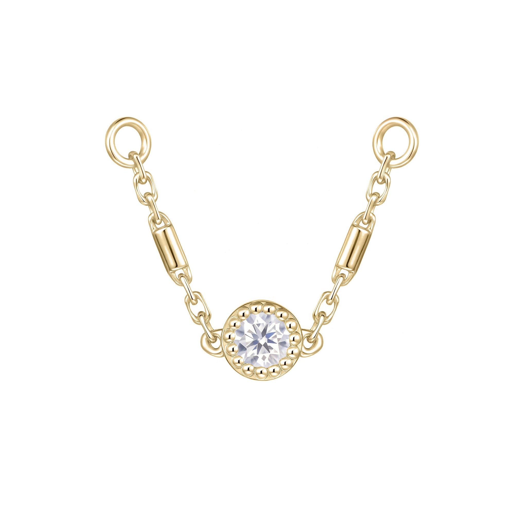 Halolet Chain Yellow Gold