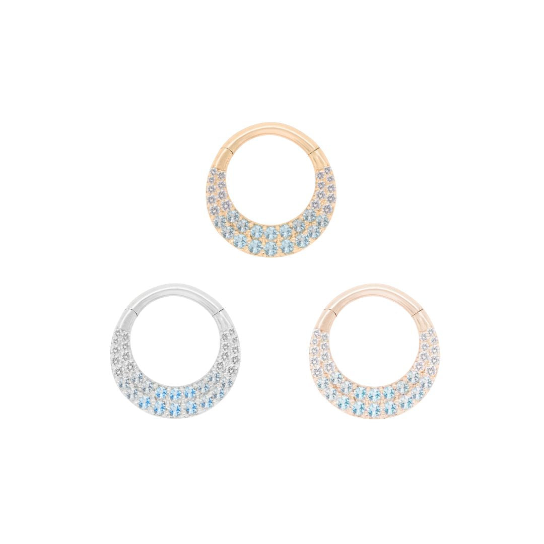 Metamorphosis - Blue Topaz Ombre - Clicker