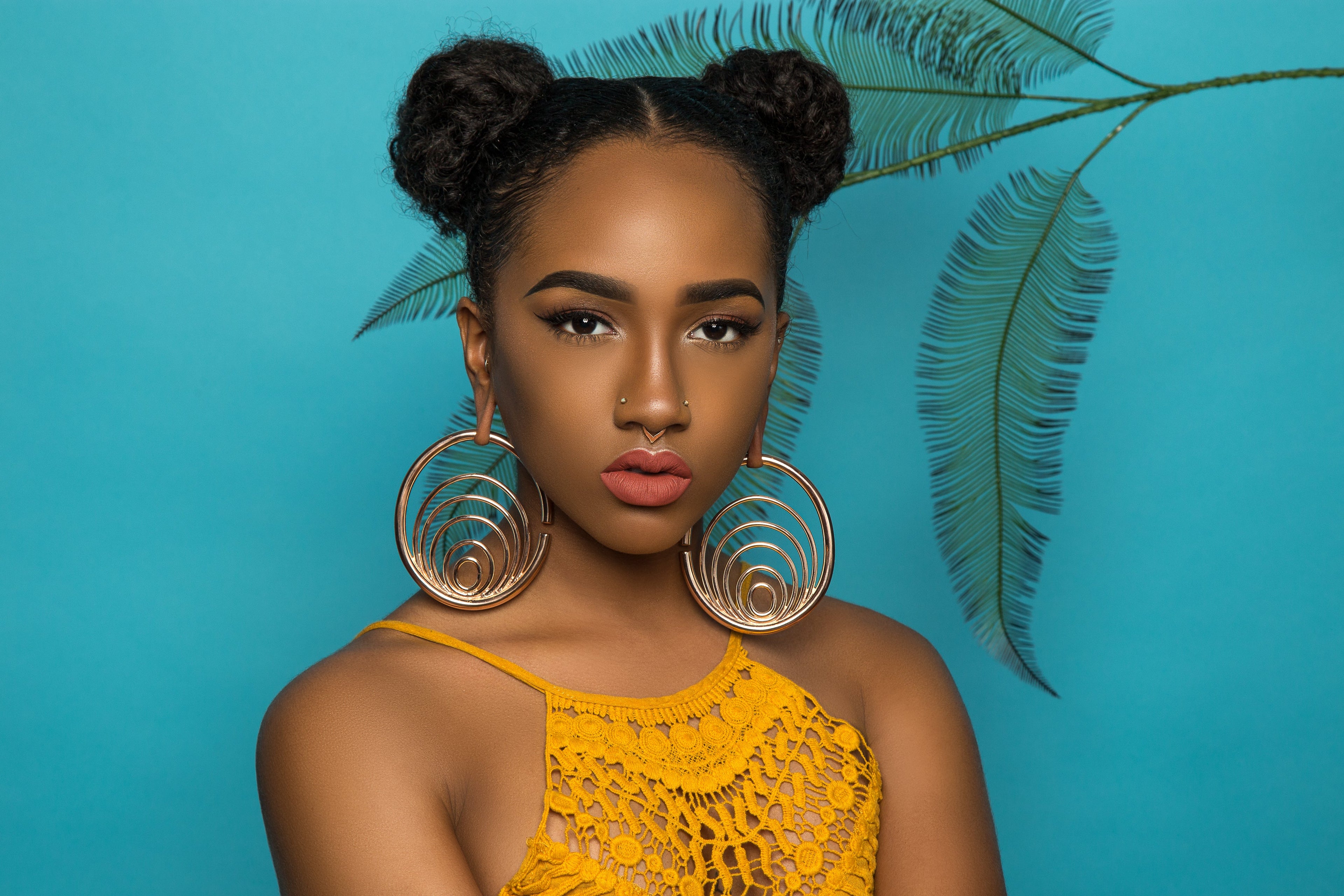 Osiris Earrings - Rose Gold