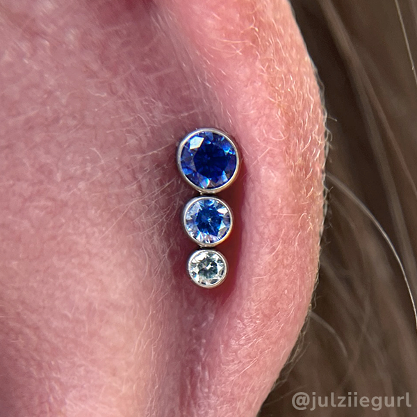 Ombre Tapered Cluster