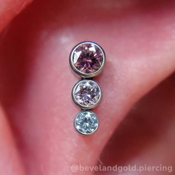 Ombre Tapered Cluster