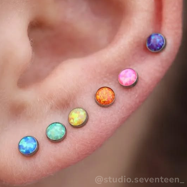 Titanium Bezel Set Cabochon