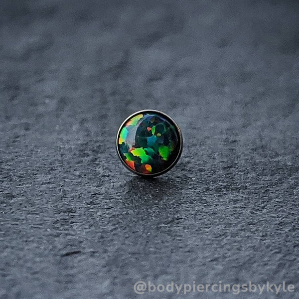 Titanium Bezel Set Cabochon