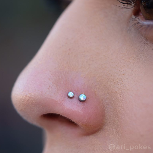 Titanium Bezel Set Cabochon