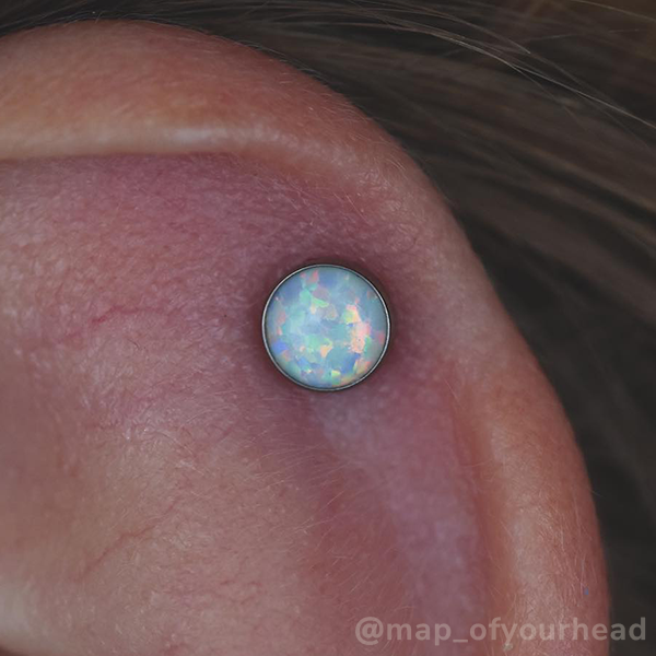 Titanium Bezel Set Cabochon