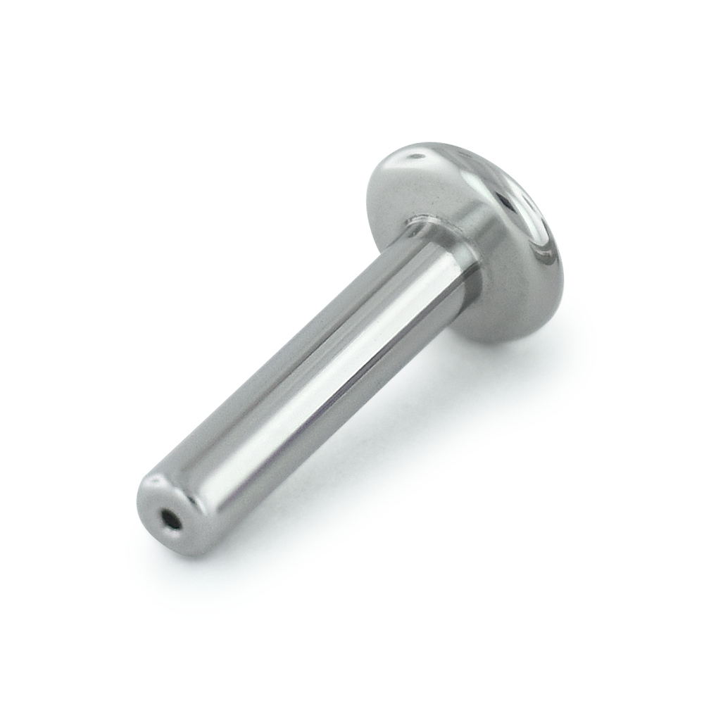 Titanium 12ga Labret Post