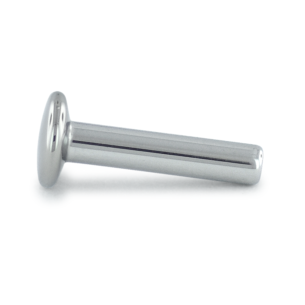 Titanium 12ga Labret Post