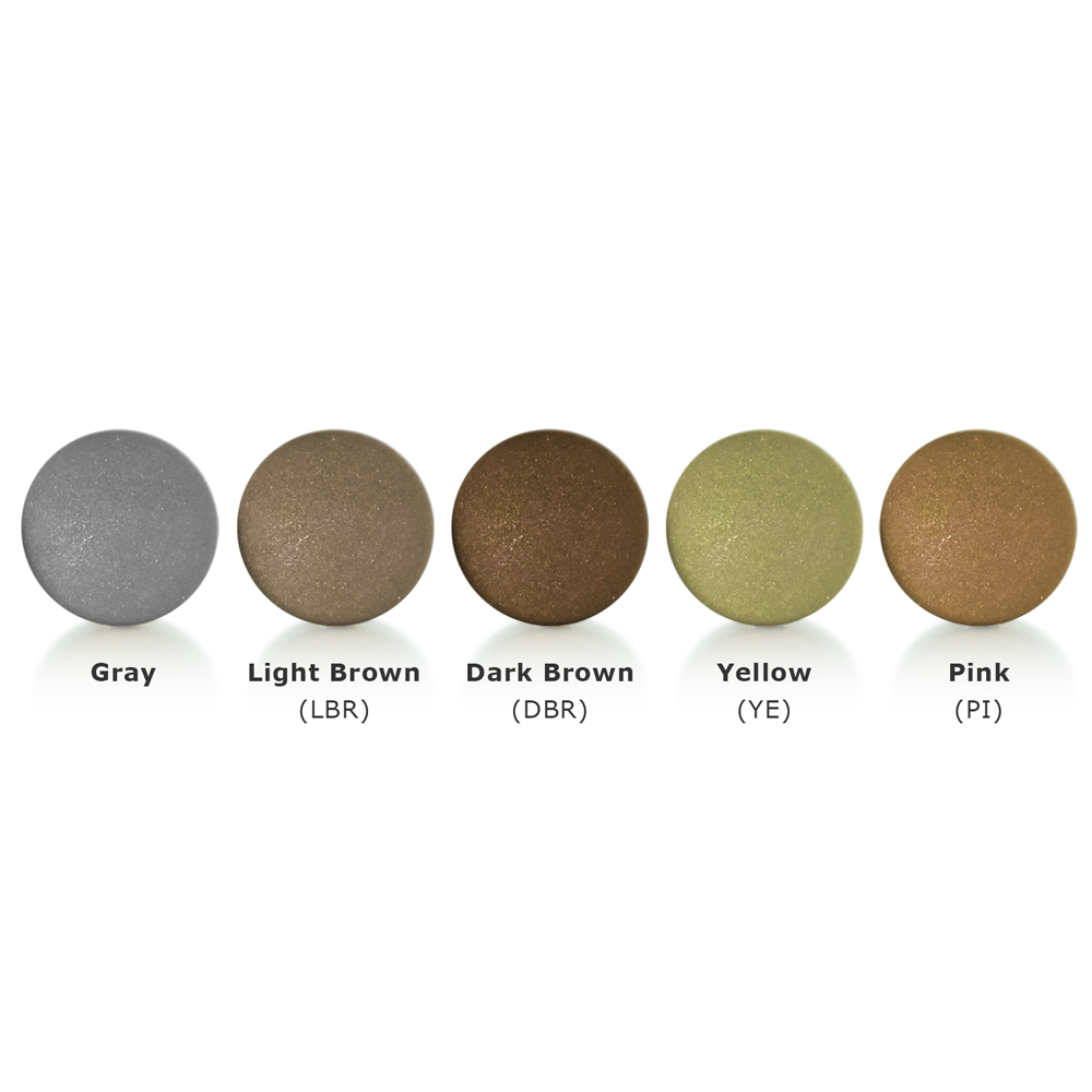 Titanium Textured Disk End