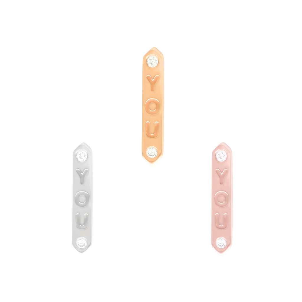 "YOU" - Diamond - Threadless End