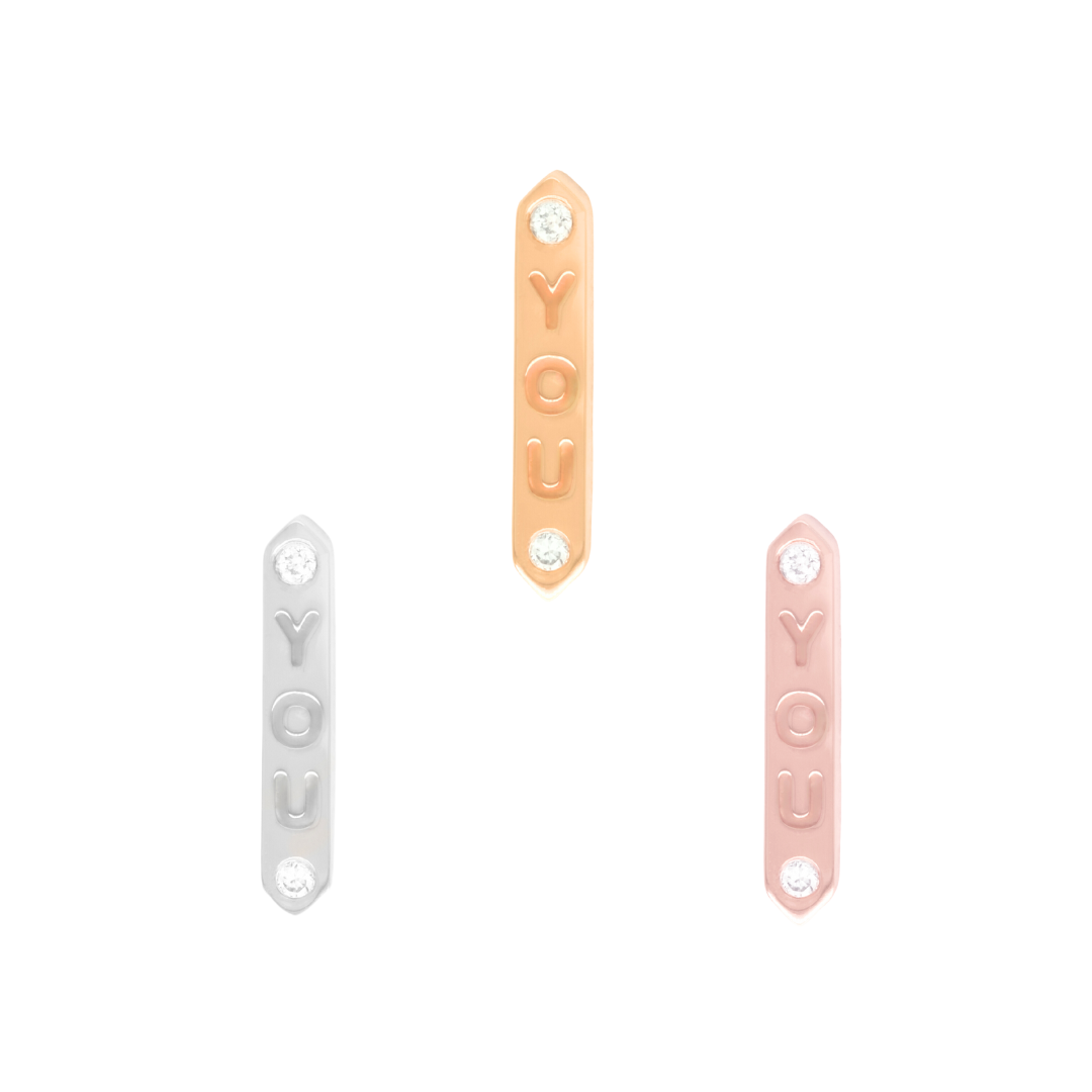 "YOU" - Diamond - Threadless End