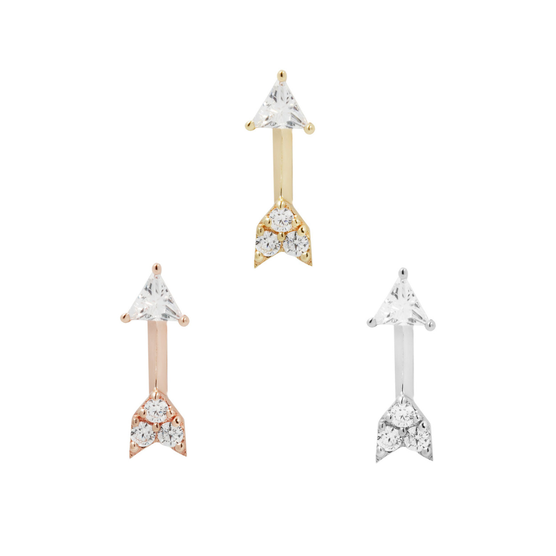 Zandra - CZ - Threadless End