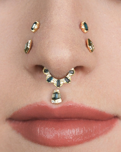 Gilty Pleasure - London Blue Topaz + Diamond - Clicker