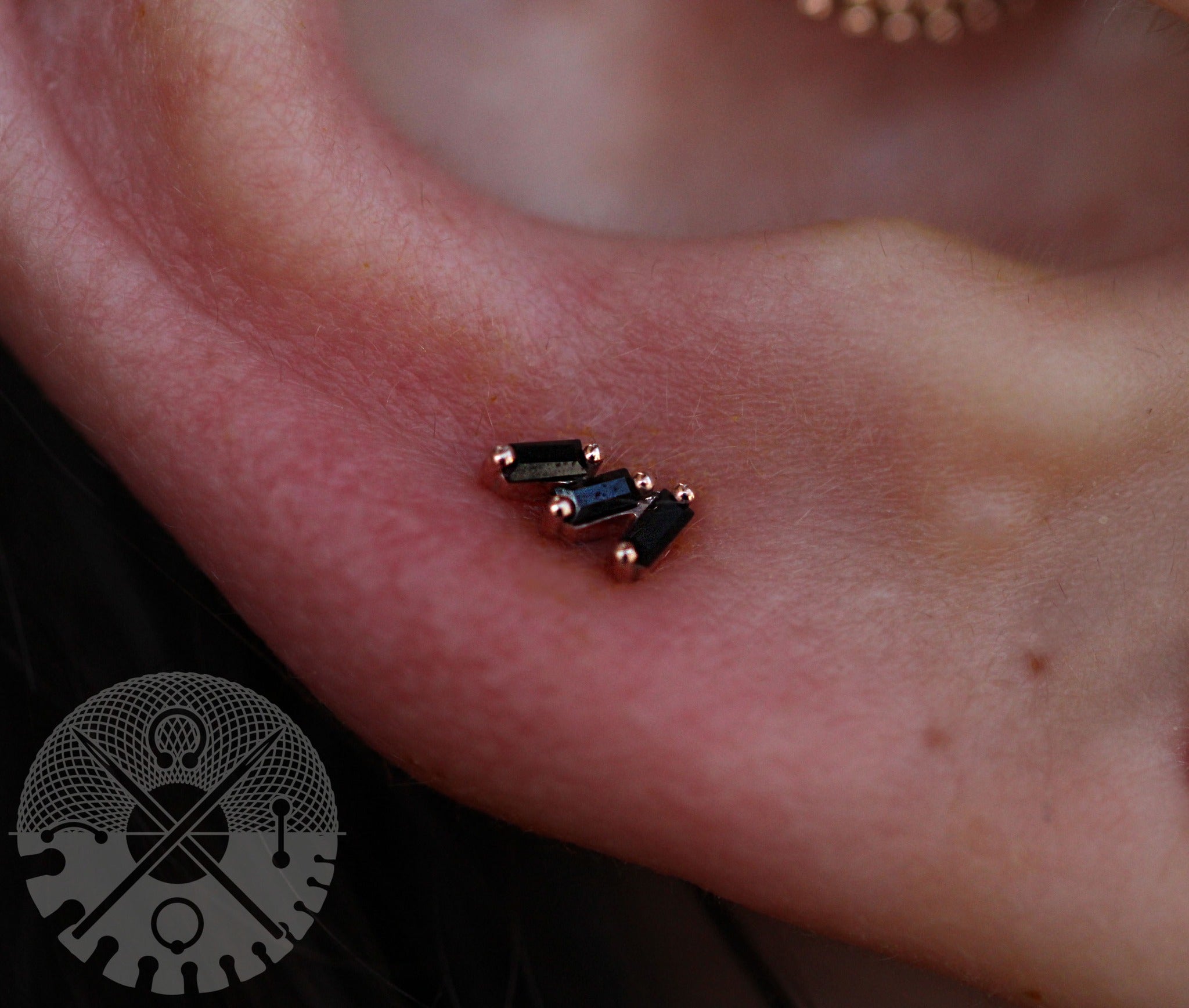 Staxx - Black Spinel - Threadless End