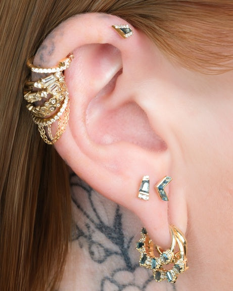 Gilty Pleasure - London Blue Topaz + Diamond - Clicker