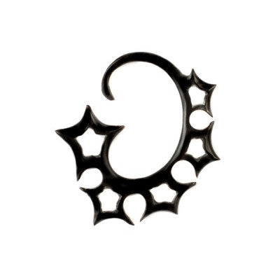 Star Eyed Earrings - Horn