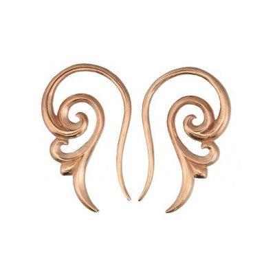 Lily Earrings - Rose Gold Plated