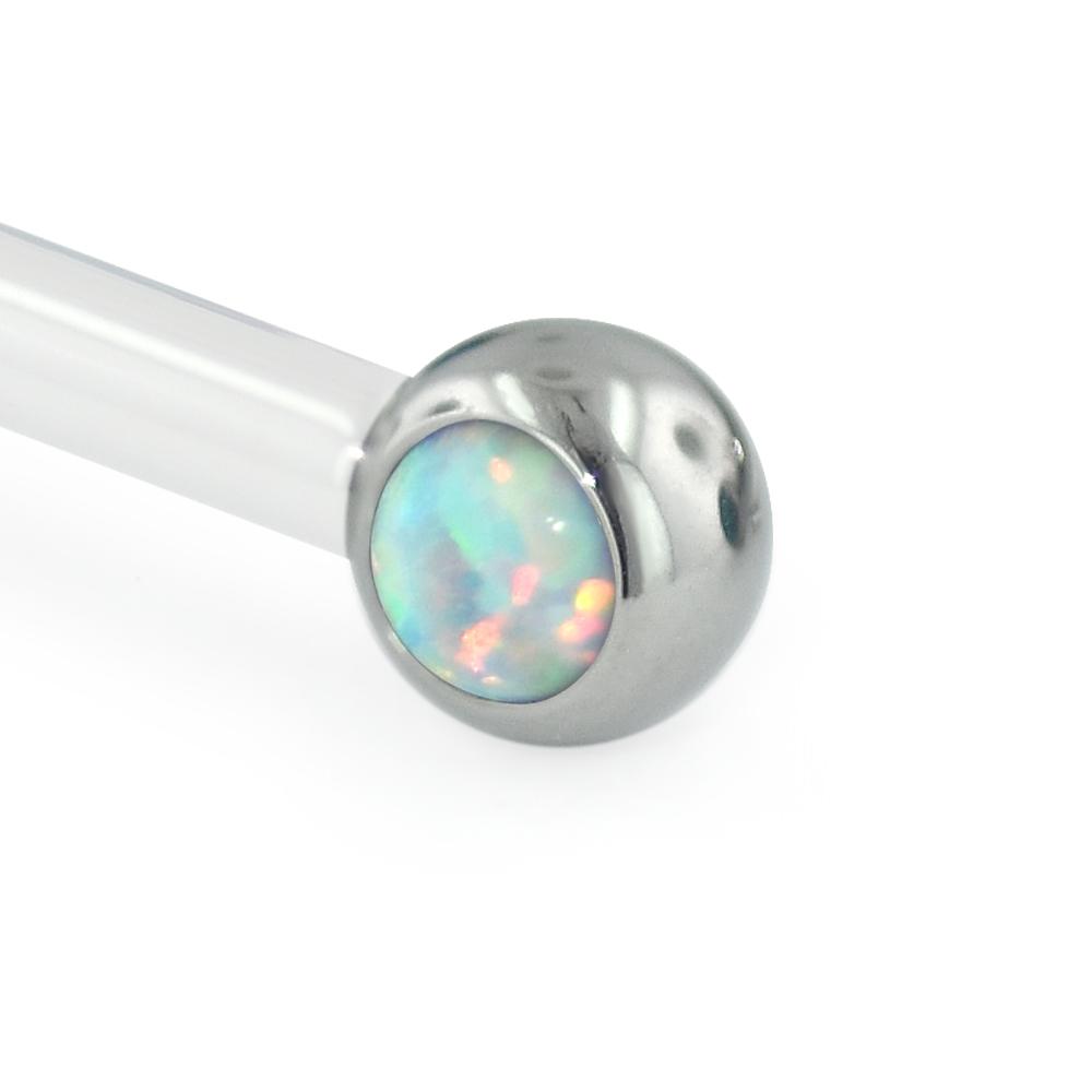 Titanium Cabochon End